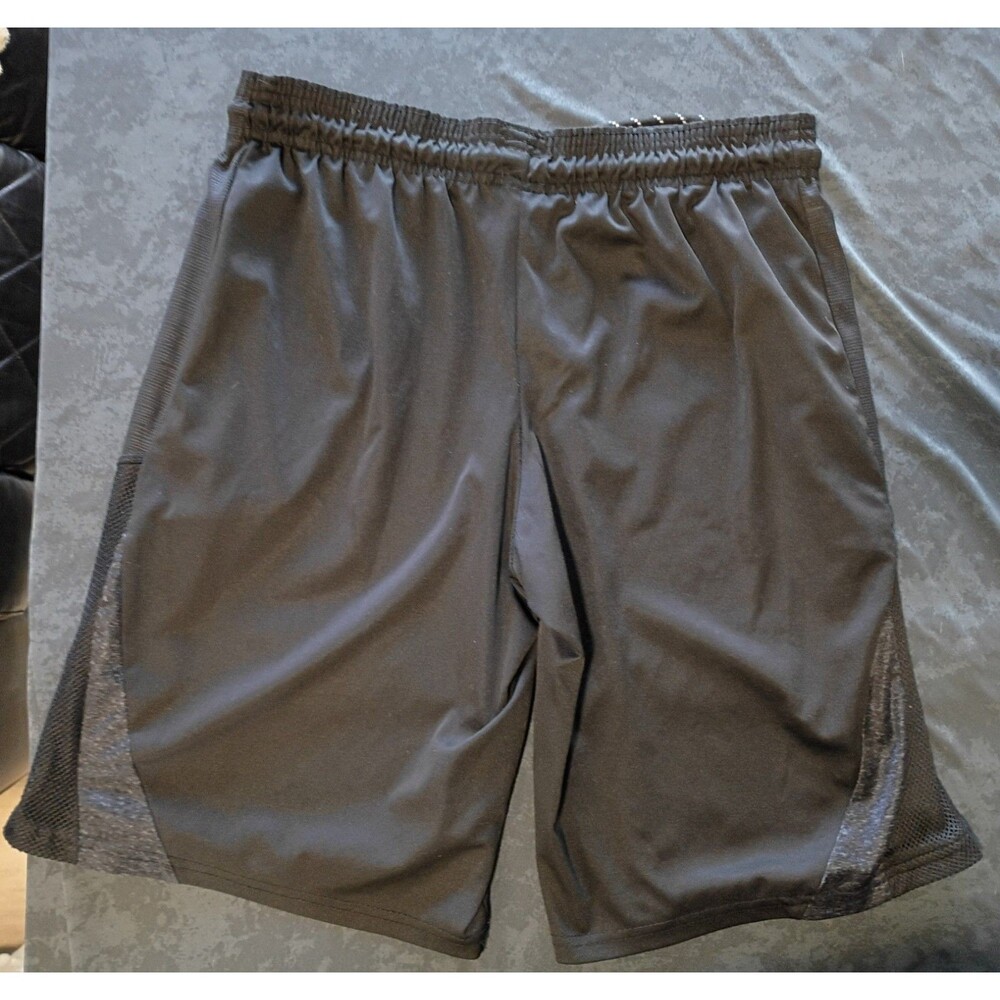 Game Time Men's Black Athletic Shorts w/ Drawstring Pockets Size S - Picture 2 of 4